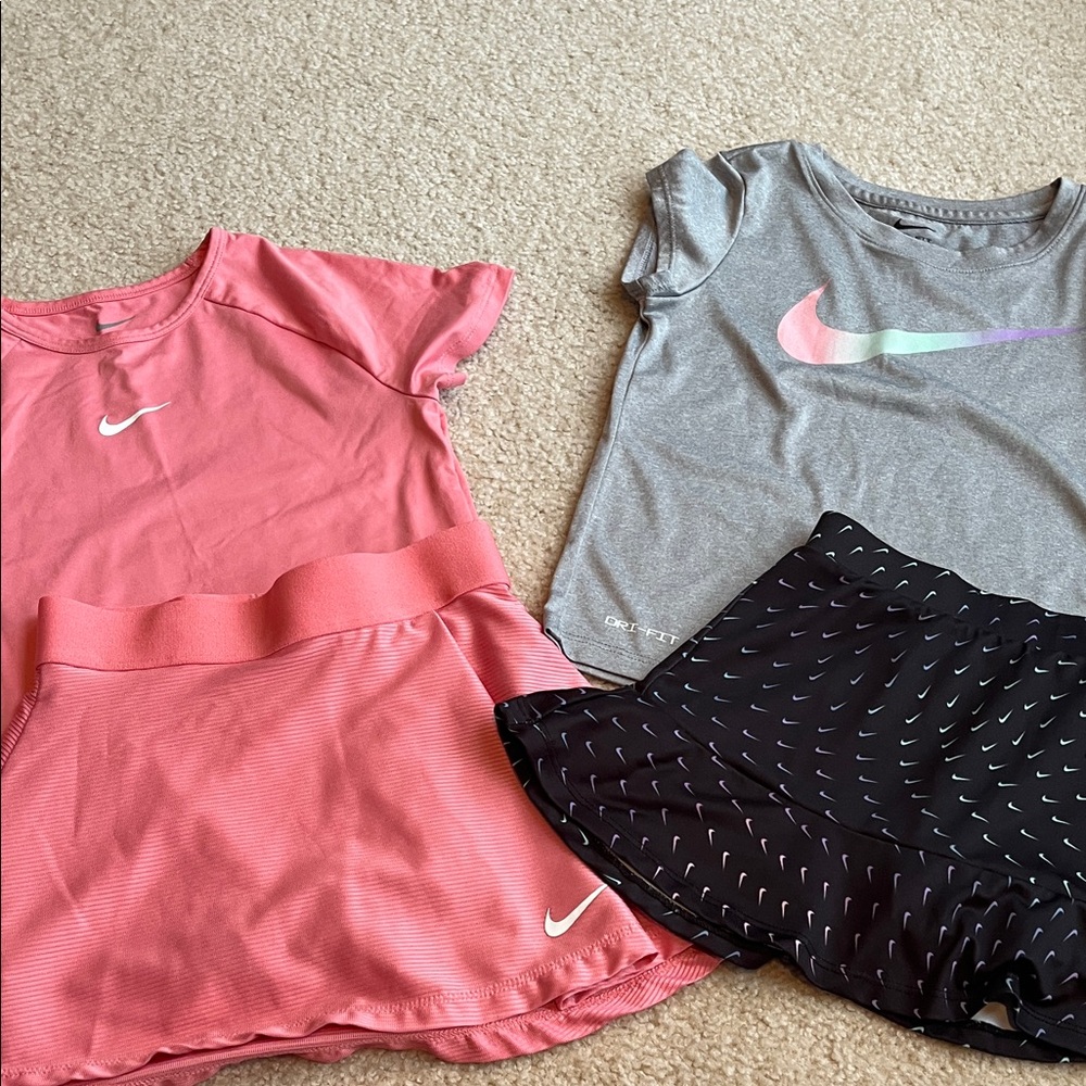 Nike dri-fit skirt set bundle- 6x